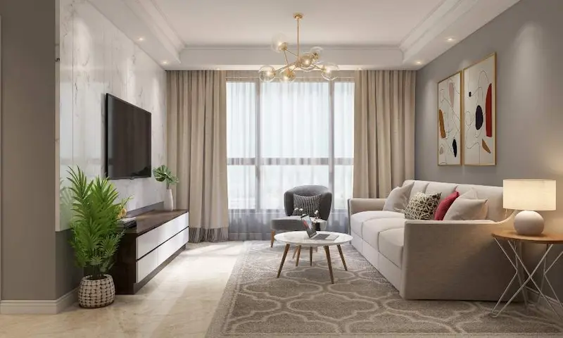 budget home renovation ideas for the living room
